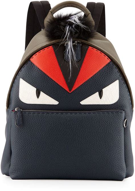 fendi monster backpack replica india|Fendi monster backpack men.